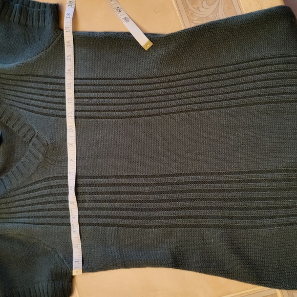 Dot's Short Sleeve Cowlneck Sweater Dress - Picture 11 of 11